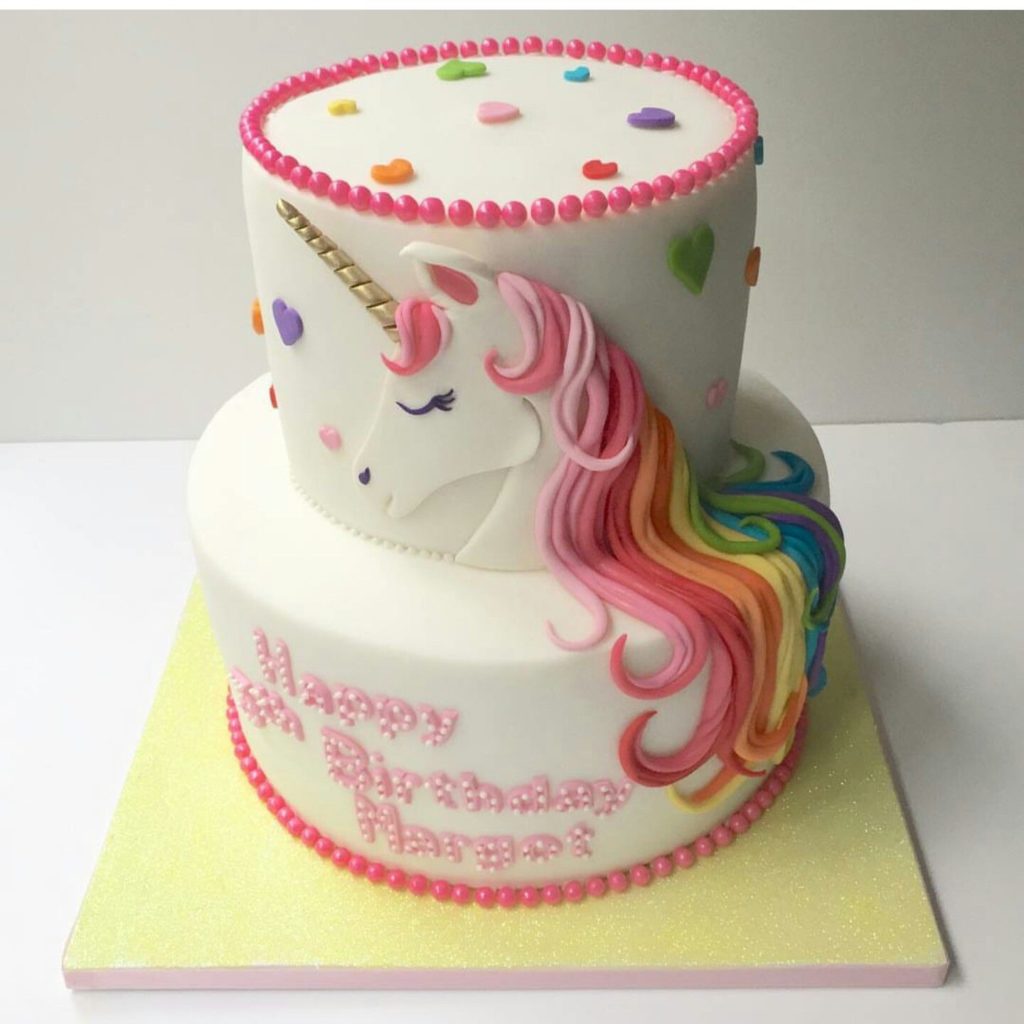 Unicorn Themed party cake
