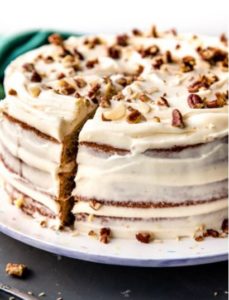 BUTTER CREAM CHEESE CAKE