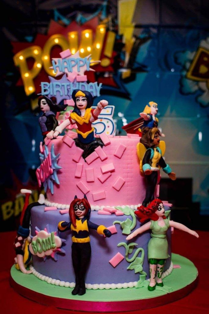 Movie and Comic Theme Based Birthday Cakes