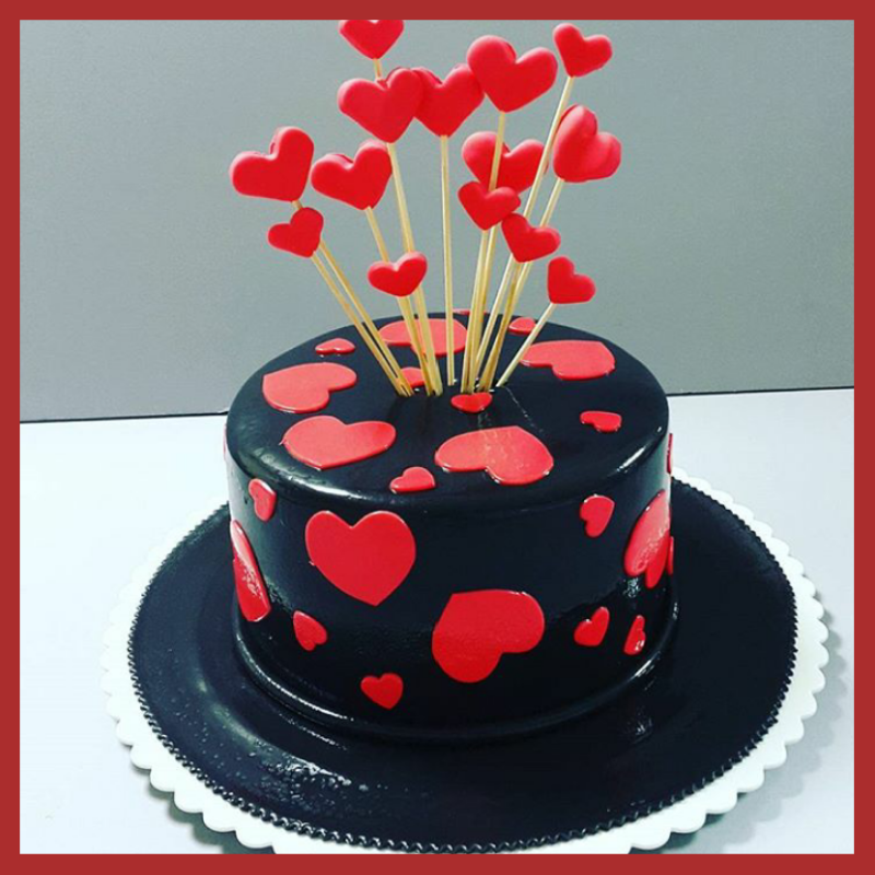 Husband Wife birthday cake - Decorated Cake by Sweet - CakesDecor