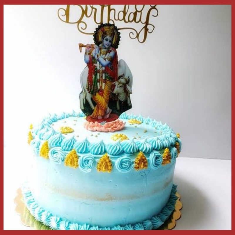 Janmashtami Cake